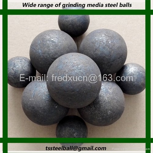 Forged steel grinding balls for copper mine and cement mill grinding 5