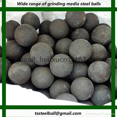 2 inch Ball mill grinding media forged and rolling steel balls for gold mining 2