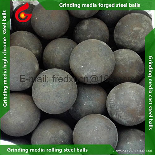 2 inch Ball mill grinding media forged and rolling steel balls for gold mining