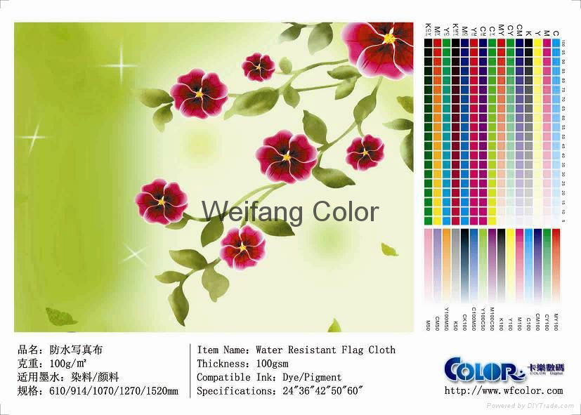  water resistant flag cloth ,Waterproof pictorial cloth  