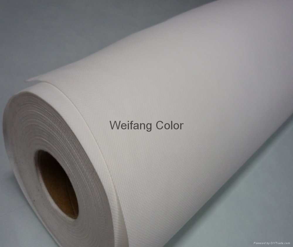 :ECO-solvent Semi-glossy fabric ，Weak solvent art cloth　　 2