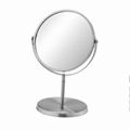 Stainless steel vanity desk mirror