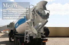 7 and 9 Cube Meter Truck Mixer Model: TRG