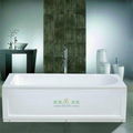 Superior quality acrylic freestanding bathtub