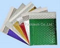 Flashy metallic bubble envelopes/bags for postal packaging  1