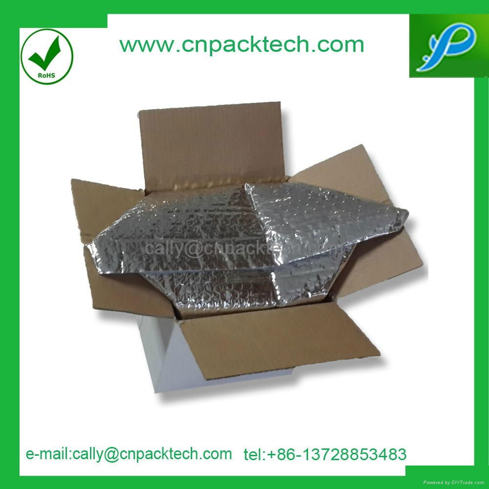  3D cold shipping packaging heat insulationbox liner