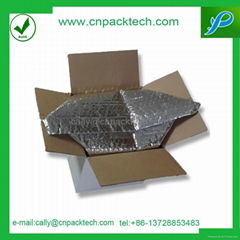 3D cold shipping packaging heat