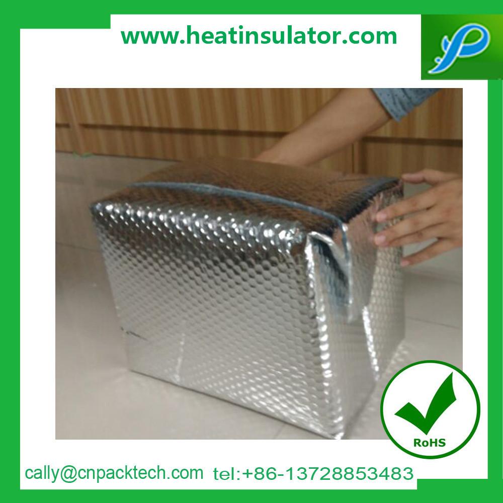 Aluminum Bubble Foil Moistureproof Heat Insulated Food Delivery Box