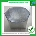 Aluminum Bubble Foil Moistureproof Heat Insulated Food Delivery Box Liner  2