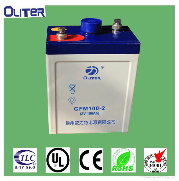 Fixed valve control type sealed lead-acid battery