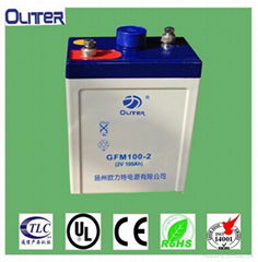 Fixed valve control type sealed lead-acid battery