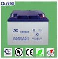 Fixed valve control type sealed lead-acid battery 1