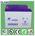 Fixed valve control type sealed lead-acid battery 1