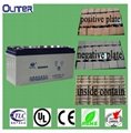 Fixed valve control type sealed lead-acid battery 2