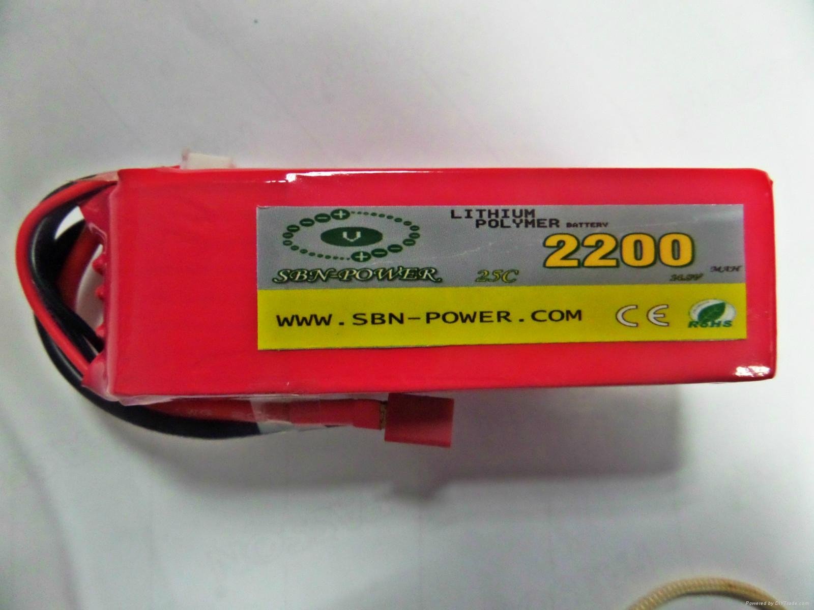 SBN POWER 2200mah 25c 4s/14.8v