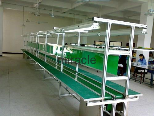 Electronics pvc conveyor roller assembly line 2