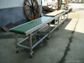 PVC Mobile Adjustable Speed Belt Conveyor Line 5