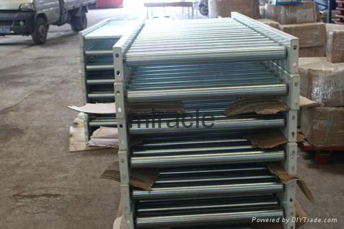 Double chain protective roller conveyor 4