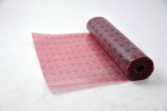 Conductive Film with red Grid rolls