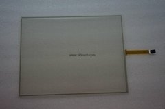 15 inch 5 wire resistive touch screen