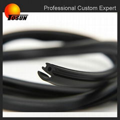 Extruded rubber profiles