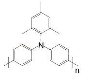 Poly[bis(4-phenyl)(2,4,6-trimethylphenyl)amine]