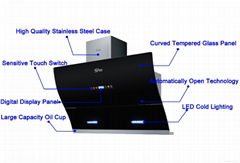 Powerful Side Suction Range Hood(SL-CXJ-01)