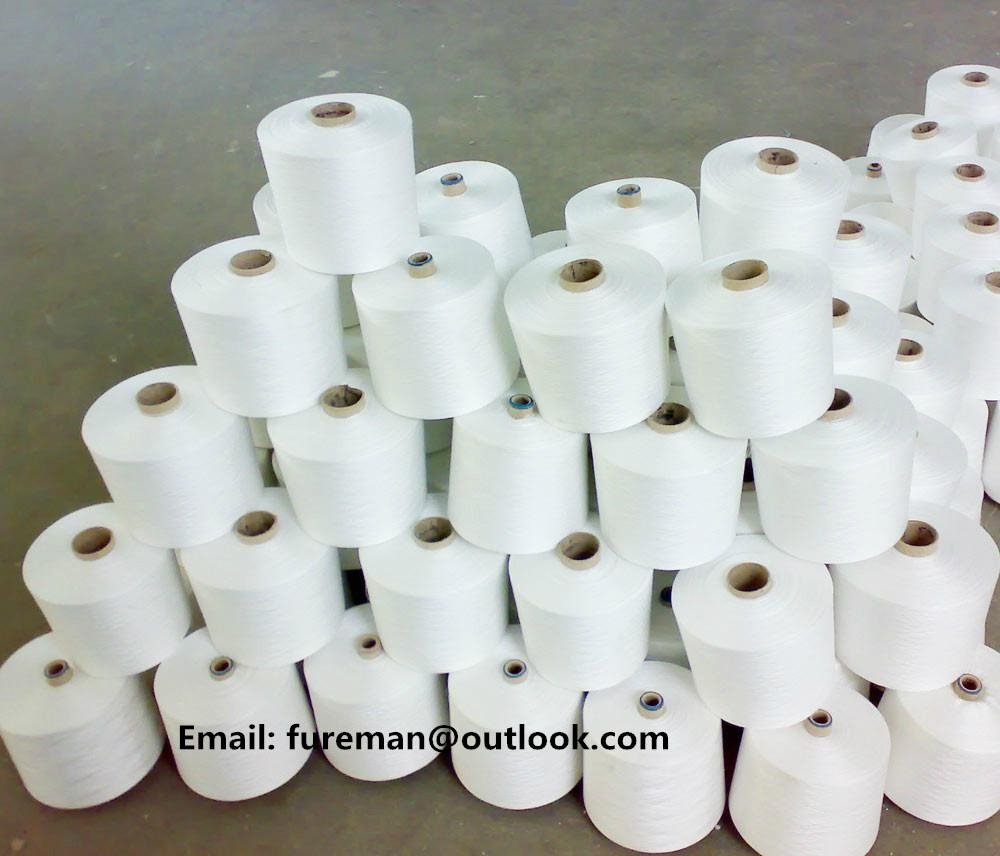 100% polyester semi-dull sewing thread 