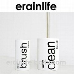 erainlife Elegance Style ERCE-0083(1) Beautiful White Round Ceramic Bathroom Set