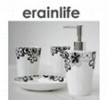 Erainlife Houseware Factory ERCE-0089 Top grade elegance style Round ceramic bat