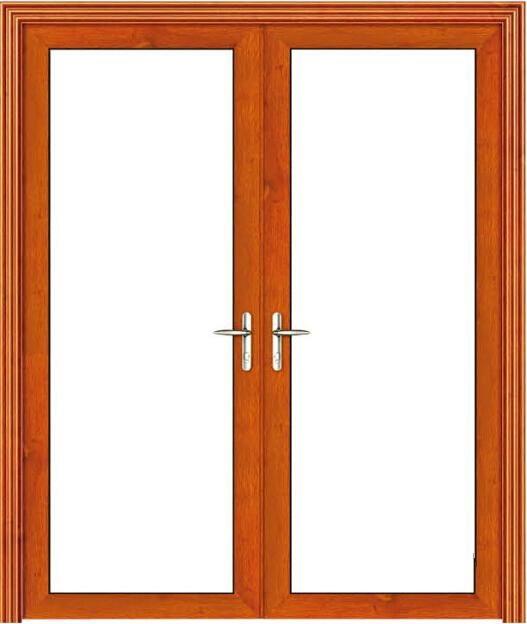 95 thermal break swing aluminium door made in China