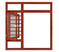 60 nonthermal break casement aluminium door made in China