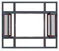 150mm thermal break aluminium casement