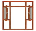 100mm thermal break aluminium casement window made in China 1