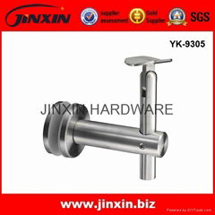 304 stainless steel glass mounted handrail brackets