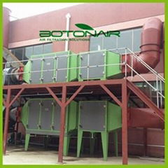  DOP removal and oil recycling collector for PVC production