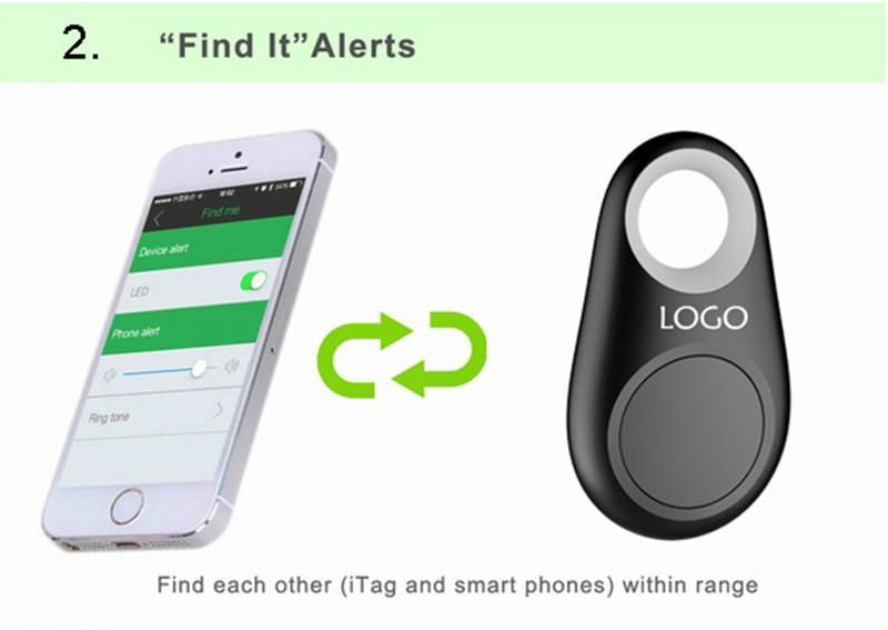 Mobile Children  Anti-lost Bluetooth Key Finder Two-way intelligent tracking loc 4