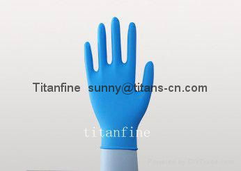 blue nitrile examination gloves 2