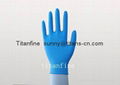 blue nitrile examination gloves 2