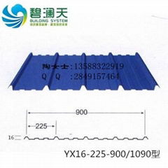 碧澜天YX16-225-900型彩钢板