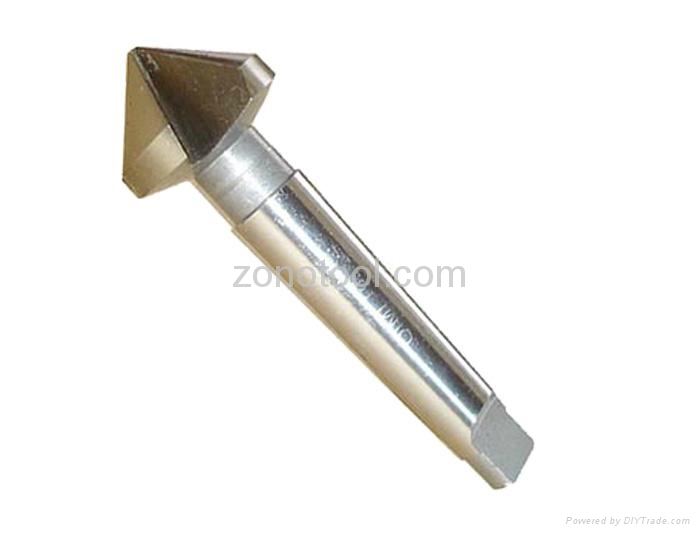 Taper Shank Series HSS 3 Flute Countersink 90 degree, DIN334C 3