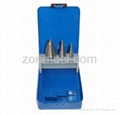 3 pcs HSS Conical Drills Set 2