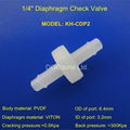 6mm  PVDF ozone resistance non return valve