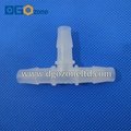 small plastic T shape pipe fitting