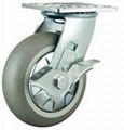 Heavy duty TPR casters