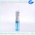 Rechargeable portable water flosser oral irrigator for teeth whitening  1