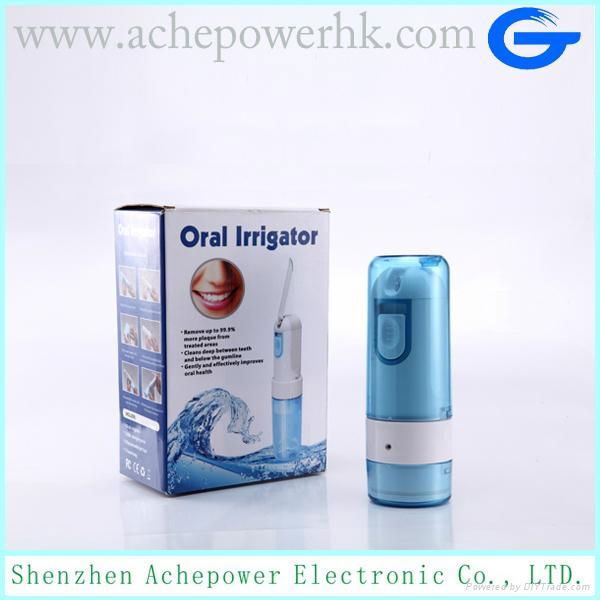 Rechargeable portable water flosser oral irrigator for teeth whitening  5
