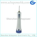 Cordless rechargeable water flosser with