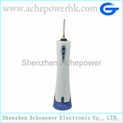 Cordless rechargeable water flosser with CE ROHS SAA certificates