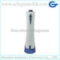 Rechargeable portable water flosser for
